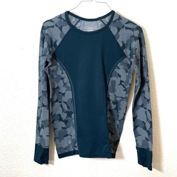 Athleta Girl Power Up Top Long Sleeve Printed - Picture 1 of 7